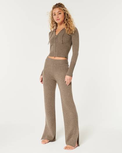 Gilly Hicks Sweater-Knit Pants