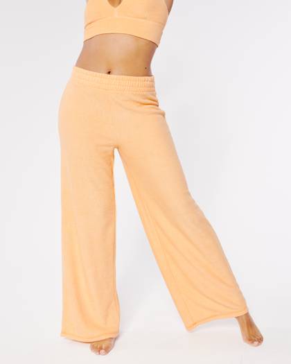 Gilly Hicks Happy Fleece Wide Leg Pants