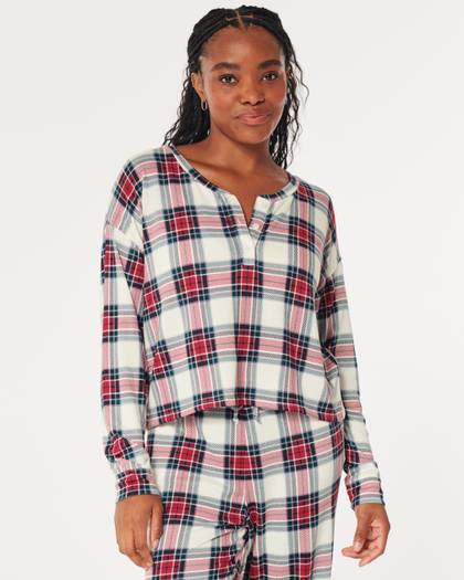 Gilly Hicks Cozy Pajama Henley