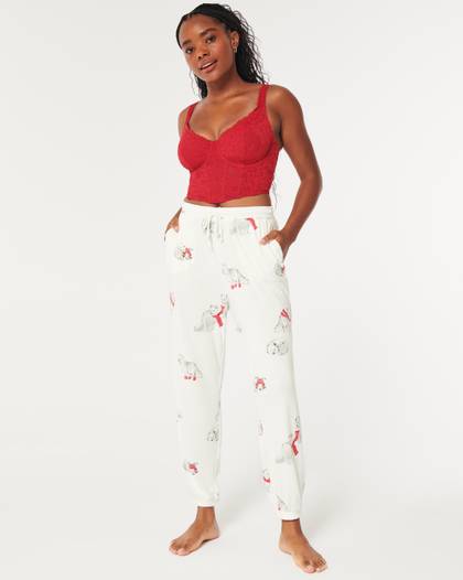 Gilly Hicks Cozy Pajama Joggers