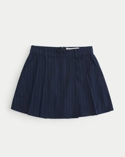 Pleated Mini Skirt