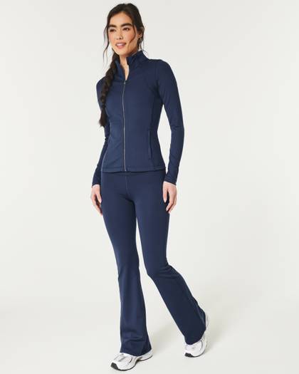 Gilly Hicks Active Recharge High-Rise Flare Leggings