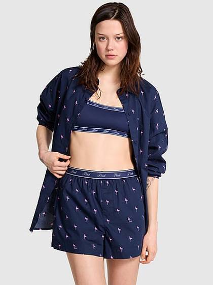 Cotton Poplin Boxer Shorts