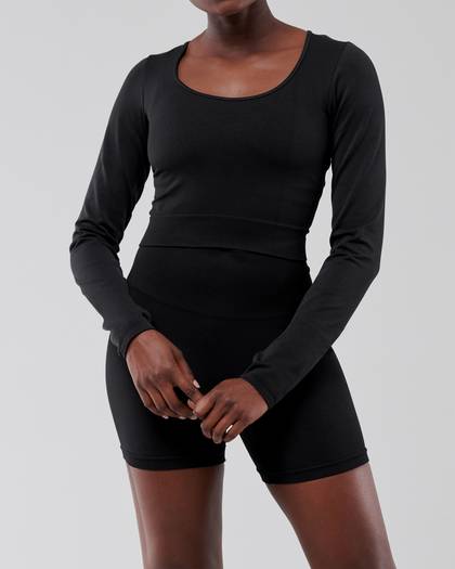 Gilly Hicks Active Boost Seamless Long Sleeve T-Shirt