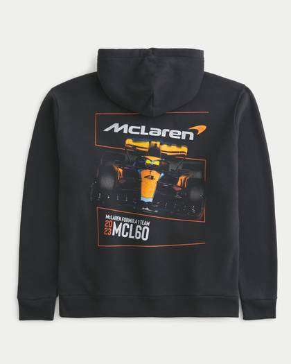 Relaxed McLaren Graphic Hoodie