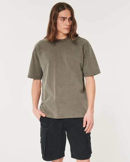 Heavyweight Boxy Cotton Crew T-Shirt