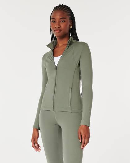 Gilly Hicks Active Recharge Zip-Up Jacket