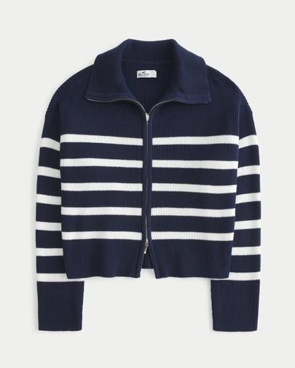 Easy Zip-Up Sweater