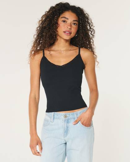 Ribbed Seamless Fabric Cami