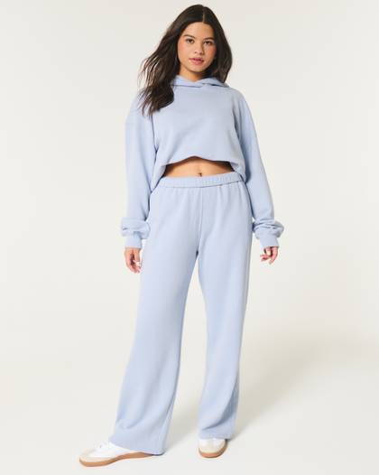 Hollister Feel Good Wide-Leg Sweatpants