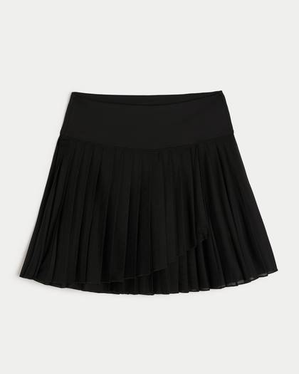 Gilly Hicks Active Mesh Pleated Skortie