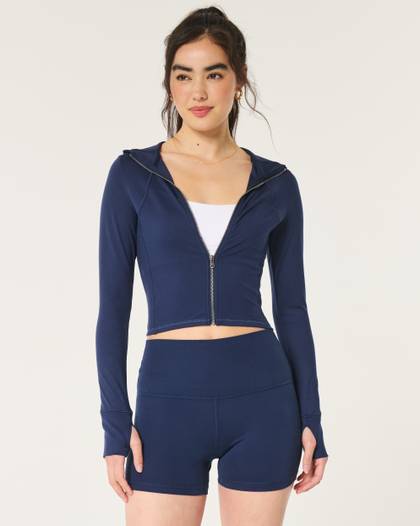 Gilly Hicks Active Recharge Zip-Up Hoodie