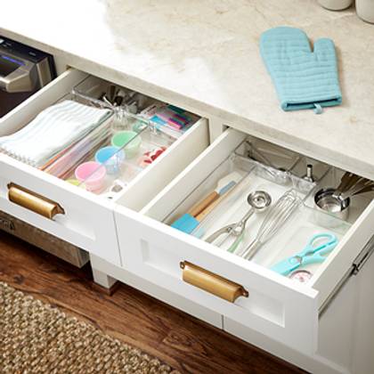 Everything Organizer&reg; Drawer Organizer Clear