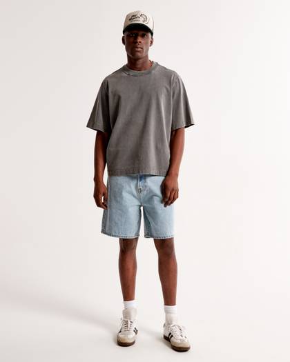 Loose Denim Short