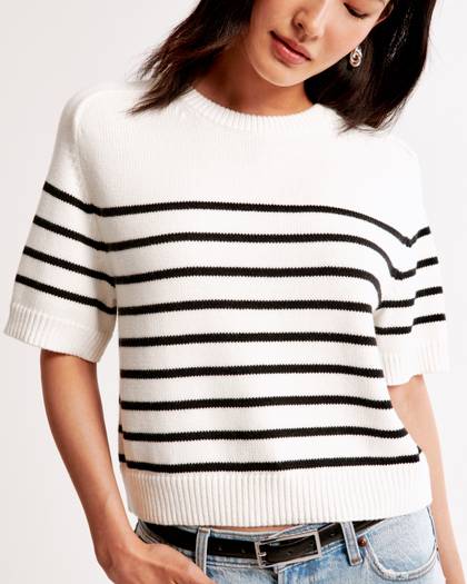 The A&F Madeline Crew Sweater Tee