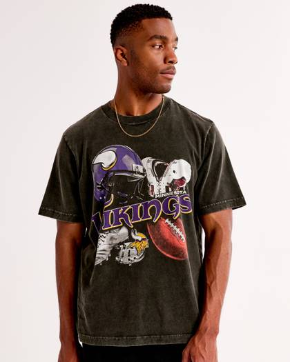 Minnesota Vikings Vintage-Inspired Graphic Tee