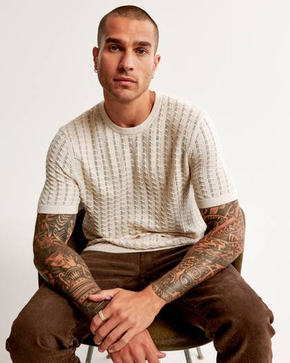 Stitched Textured Tee