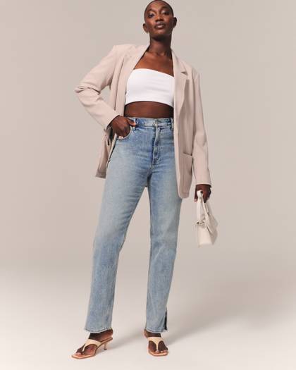 Curve Love Ultra High Rise 90s Straight Jean