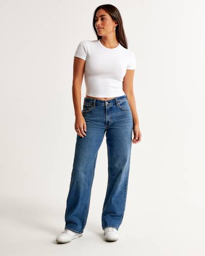 Curve Love Low Rise Baggy Jean