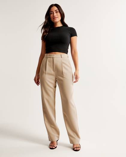 Curve Love Tailored Straight Pant