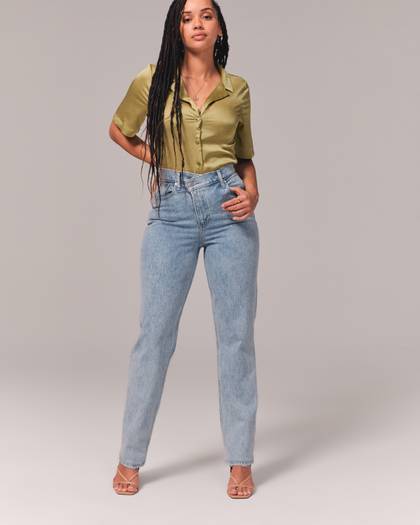 Curve Love Ultra High Rise 90s Straight Jean