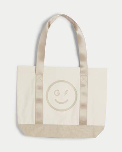 Gilly Hicks Canvas Logo Tote