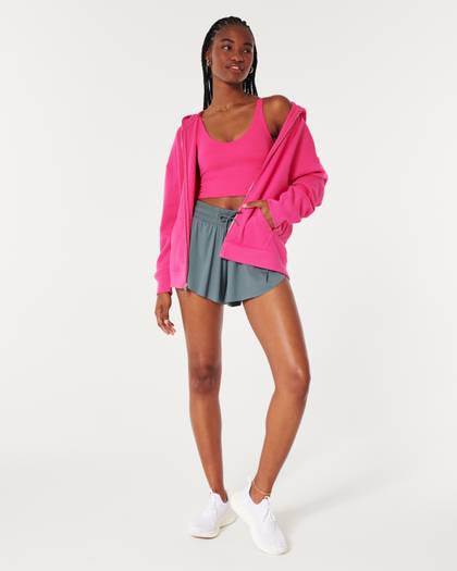 Gilly Hicks Oversized Zip-Up Hoodie