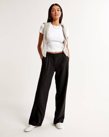 A&F Sloane Low Rise Tailored Pant