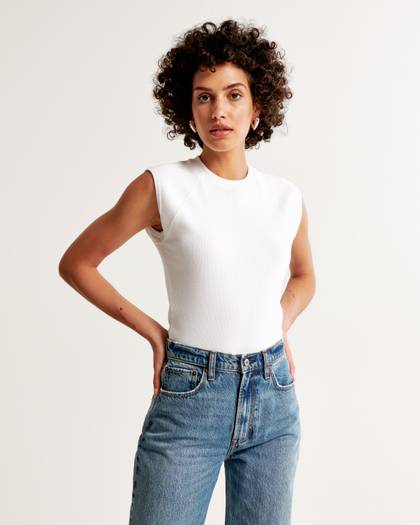 Essential Tuckable Shell Rib Tee