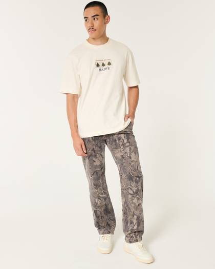 Camo Loose Jeans