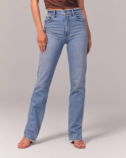 Ultra High Rise 90s Straight Jean