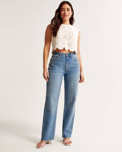 Curve Love High Rise Vintage Straight Jean