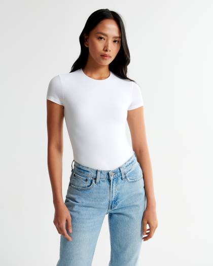 Soft Matte Seamless Tee Bodysuit
