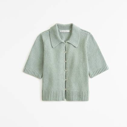 Short-Sleeve Cardigan