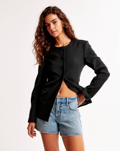 Mid Rise A-Line Short