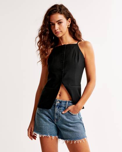 Mid Rise A-Line Short