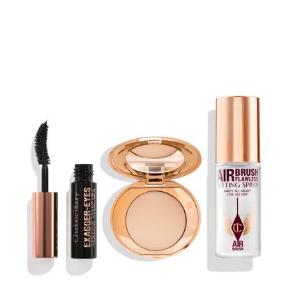 Charlotte Tilbury Airbrush Exagger-eyes Kit - Eye & Face Kit