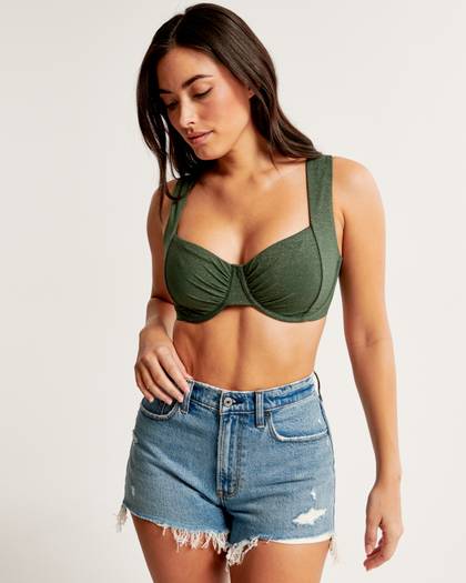 Curve Love Wide Strap Underwire Bikini Top