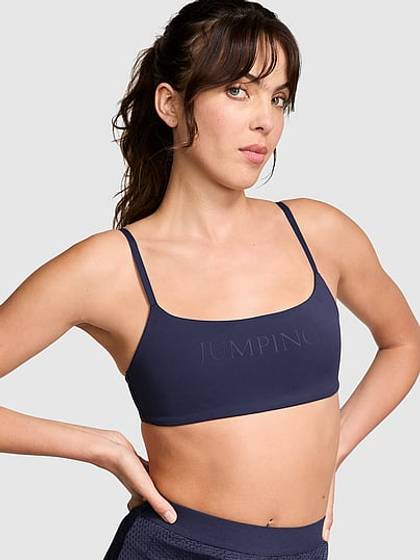 Relay Square-Neck Sports Bra