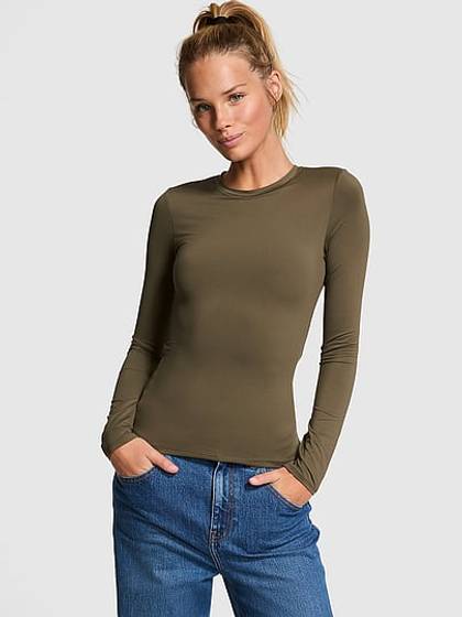 Base Stretch Long-Sleeve Tee