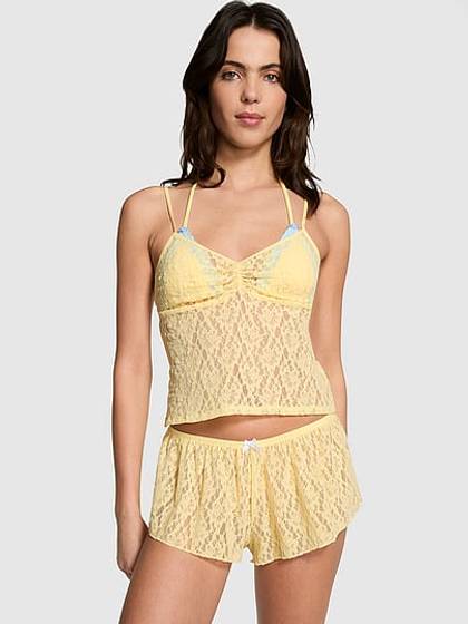 Bleue Lace Tank