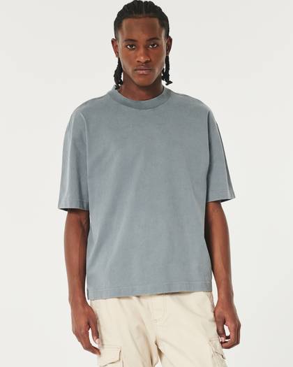 Heavyweight Boxy Crop Crew T-Shirt