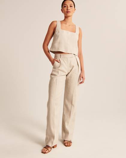 Premium Linen Tailored Pant