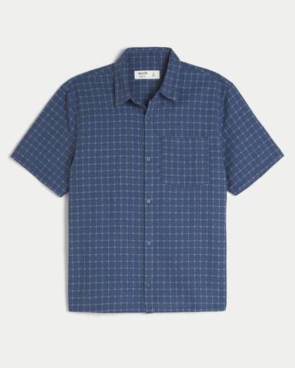Boxy Short-Sleeve Shirt