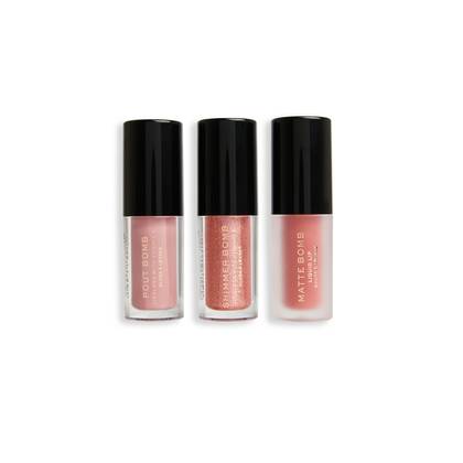 Makeup Revolution Mini Lip Bomb Set