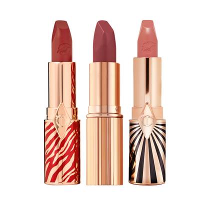 Charlotte Tilbury Charlotte's Iconic Lipstick Trio - Exclusive 30% Off!