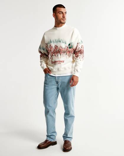 Budweiser Graphic Crew Sweatshirt