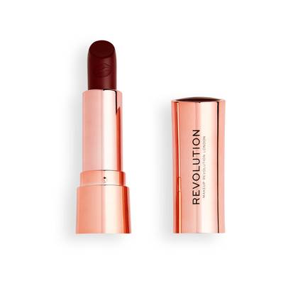 Revolution Satin Kiss Lipstick Vampire Red