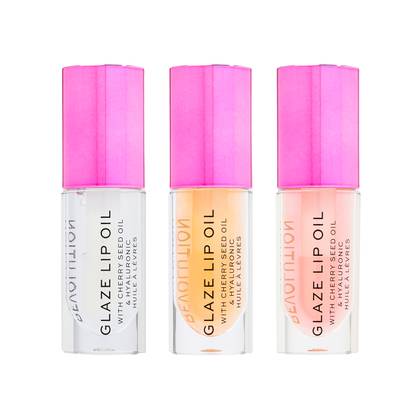 Revolution Glaze Lip Oil Trio
