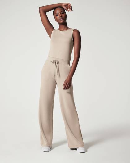 SPANX® AirEssentials Sleeveless Jumpsuit - Fawn